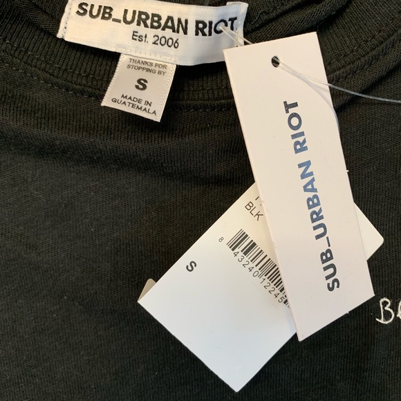Black tee Sub_Urban Riot - Picture 3 of 3